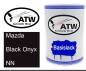 Preview: Mazda, Black Onyx, NN: 500ml Lackdose, von ATW Autoteile West.